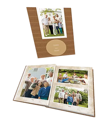 Fotoknihy kroužkové A4 s vlastními fotografiemi - Rodinná 1