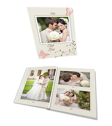 Fotoknihy sešitové A4 s vlastními fotografiemi - Svatební 1