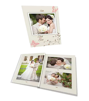 Fotoknihy sešitové A5 s vlastními fotografiemi - Svatební 1